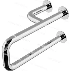 دستگیره حفظ تعادل کنار روشویی سالمندان - grab bar stainless steel